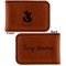 Foxy Mama Leatherette Magnetic Money Clip - Front and Back