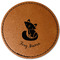 Foxy Mama Leatherette Patches - Round
