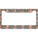 Foxy Mama License Plate Frame - Style B