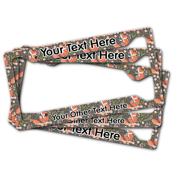 Foxy Mama License Plate Frames - (PARENT MAIN)