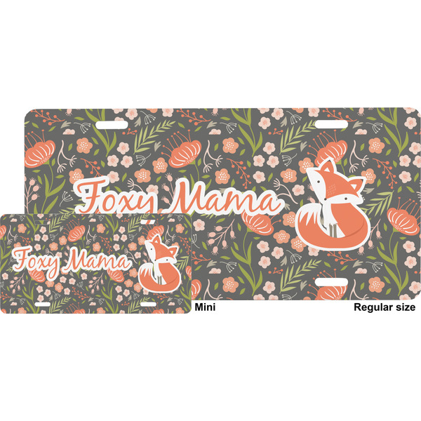 Foxy Mama License Plate (Sizes)