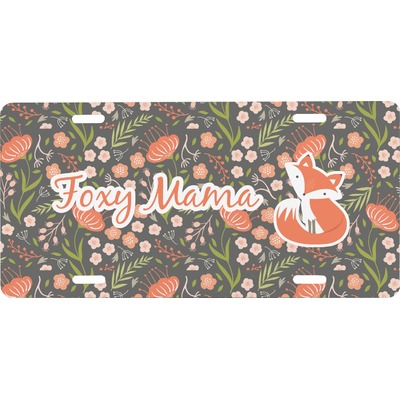Foxy Mama Front License Plate