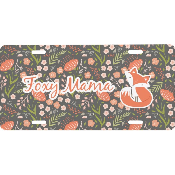 Custom Foxy Mama Front License Plate