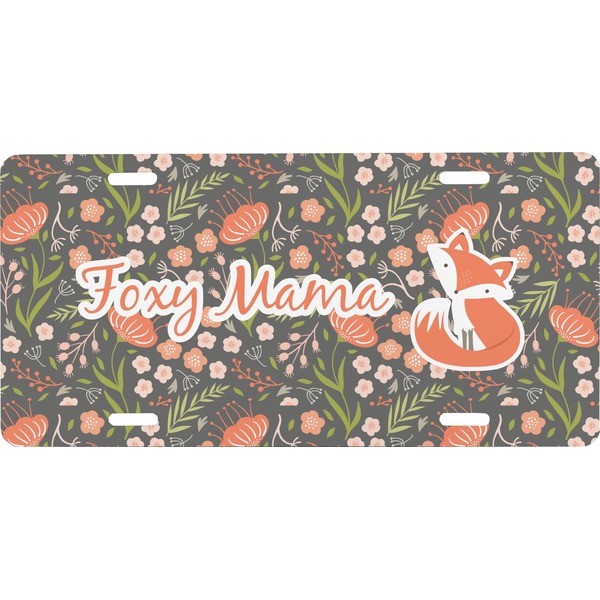 Custom Foxy Mama Front License Plate
