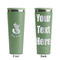 Foxy Mama Light Green RTIC Everyday Tumbler - 28 oz. - Front and Back