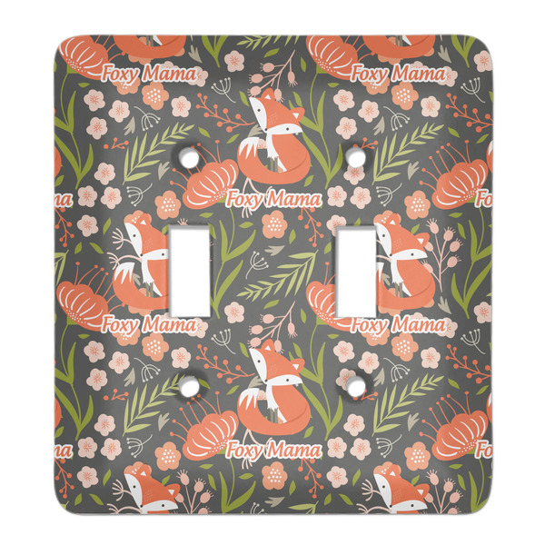 Custom Foxy Mama Light Switch Cover (2 Toggle Plate)