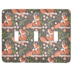 Foxy Mama Light Switch Cover (3 Toggle Plate)