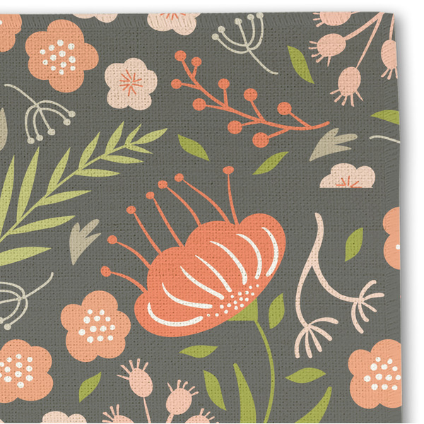 Foxy Mama Linen Placemat - DETAIL