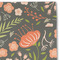 Foxy Mama Linen Placemat - DETAIL
