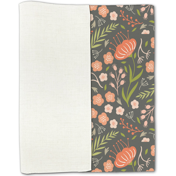 Foxy Mama Linen Placemat - Folded Half