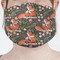 Foxy Mama Mask - Pleated (new) Front View on Girl