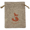 Foxy Mama Burlap Gift Bag