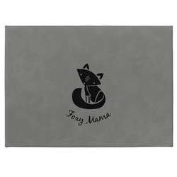 Foxy Mama Medium Gift Box w/ Engraved Leather Lid