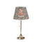 Foxy Mama Poly Film Empire Lampshade - On Stand