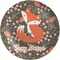 Foxy Mama Melamine Plate (Personalized)