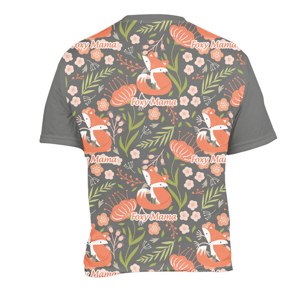 Foxy Mama Men's Crew Neck T Shirt Medium - Back