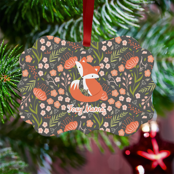 Foxy Mama Metal Benilux Ornament - Lifestyle