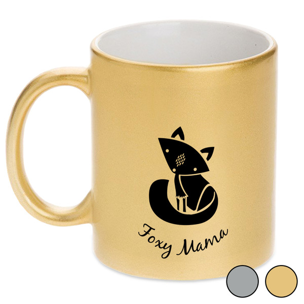 Foxy Mama Metallic Mugs