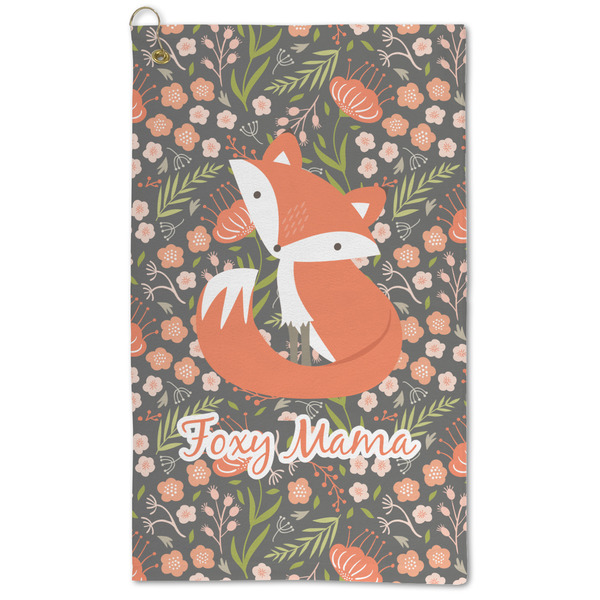 Custom Foxy Mama Microfiber Golf Towel - Large