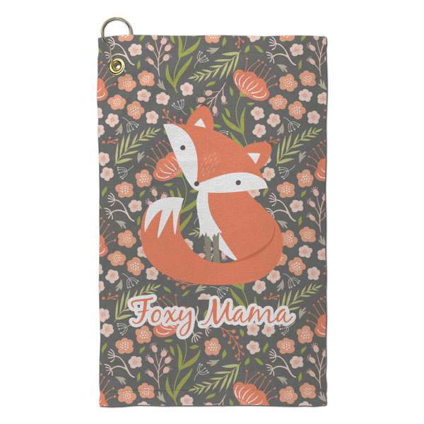 Custom Foxy Mama Microfiber Golf Towel - Small