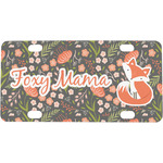 Foxy Mama Mini / Bicycle License Plate (4 Holes)