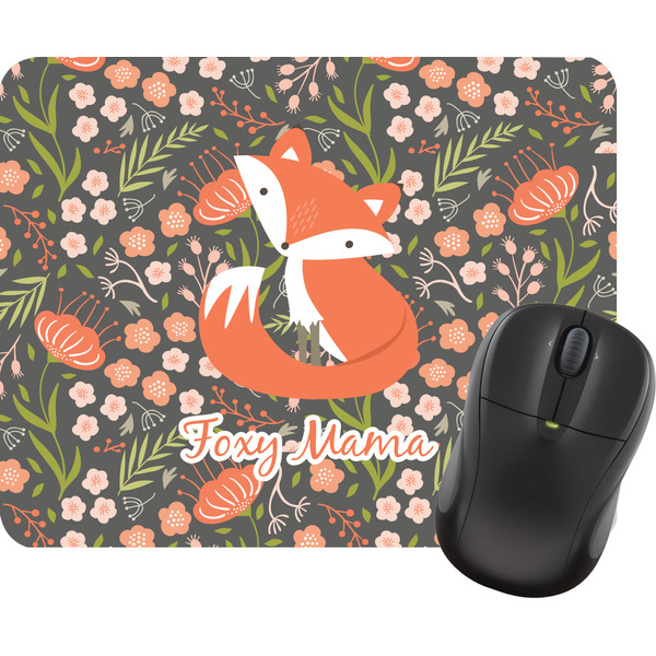 Custom Foxy Mama Rectangular Mouse Pad