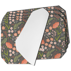 Foxy Mama Dining Table Mat - Octagon - Set of 4 (Single-Sided)