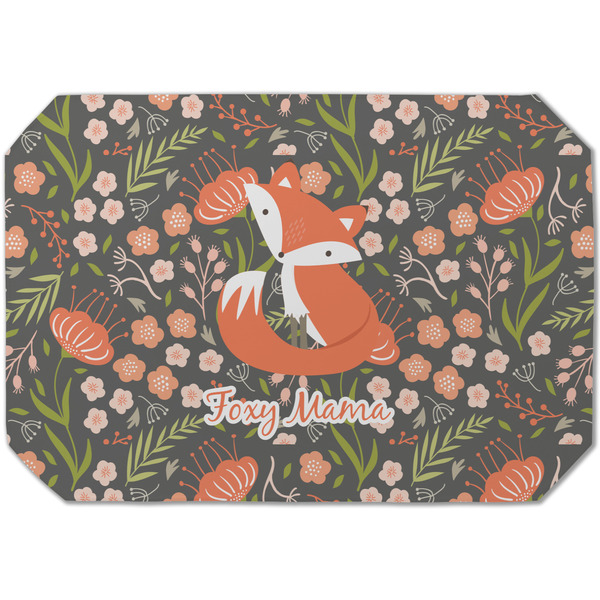 Custom Foxy Mama Dining Table Mat - Octagon (Single-Sided)