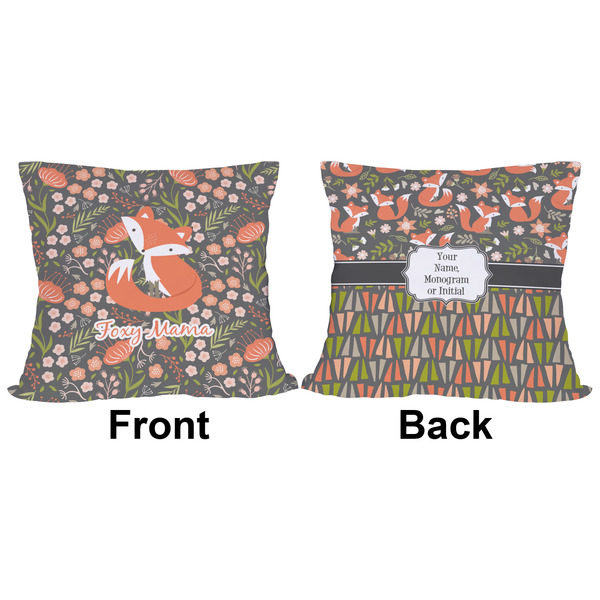 Foxy Mama Outdoor Pillow - 16x16