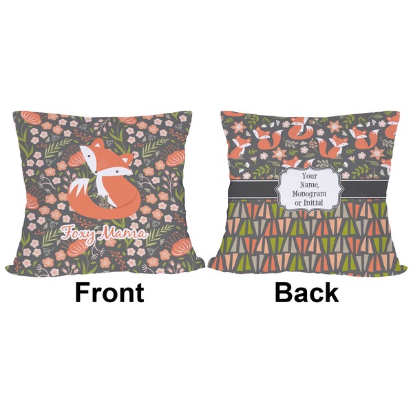 Foxy Mama Outdoor Pillow - 18x18