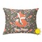 Foxy Mama Outdoor Throw Pillow (Rectangular)