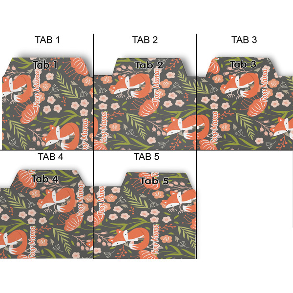 Foxy Mama Page Dividers - Set of 5 - Approval