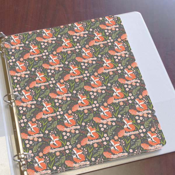 Foxy Mama Page Dividers - Set of 5 - In Context