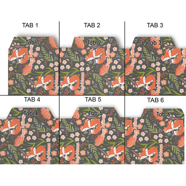 Foxy Mama Page Dividers - Set of 6 - Approval