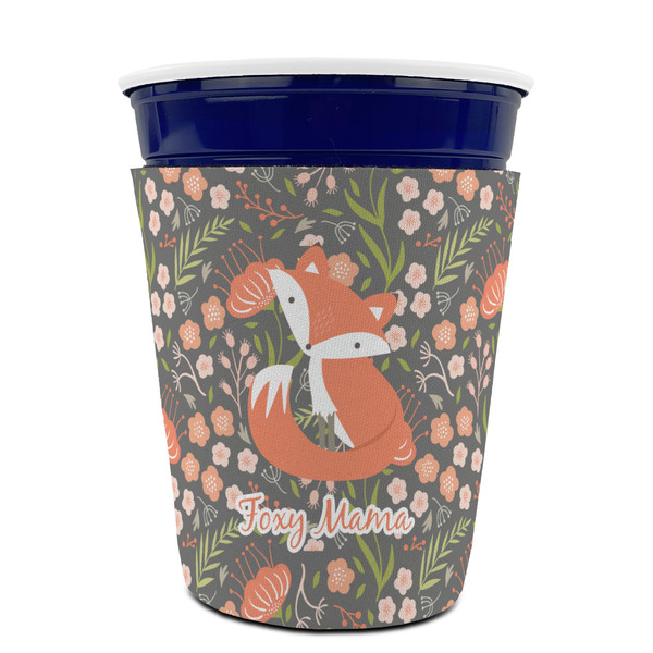 Foxy Mama Party Cup Sleeves - without bottom - FRONT (on cup)