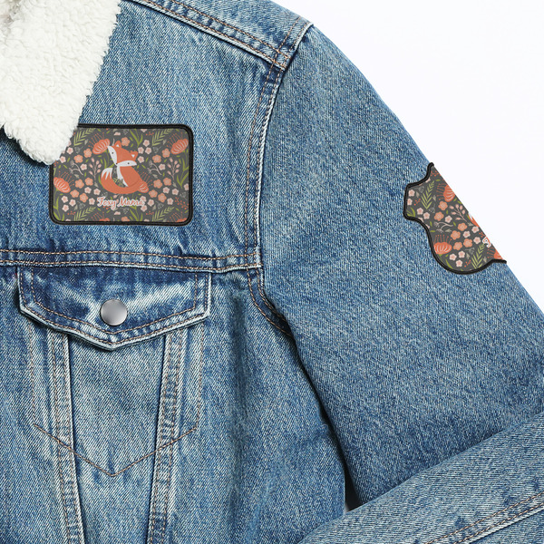 Foxy Mama Patches Lifestyle Jean Jacket Detail
