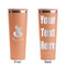 Foxy Mama Peach RTIC Everyday Tumbler - 28 oz. - Front and Back