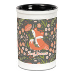 Foxy Mama Ceramic Pencil Holders - Black