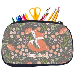 Foxy Mama Neoprene Pencil Case - Medium