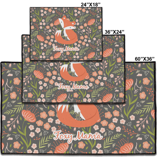 Foxy Mama Personalized Door Mat - Group Parent IMF