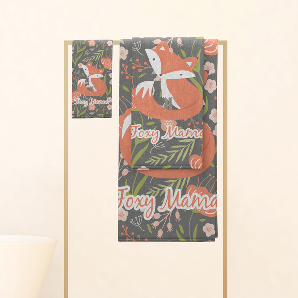 Foxy Mama Personalized Towel Set