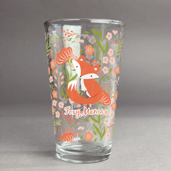 Custom Foxy Mama Pint Glass - Full Print