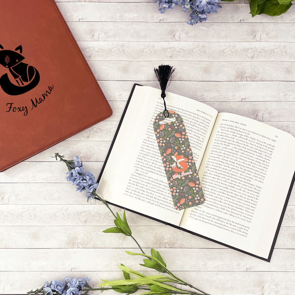 Foxy Mama Plastic Bookmarks - In Context