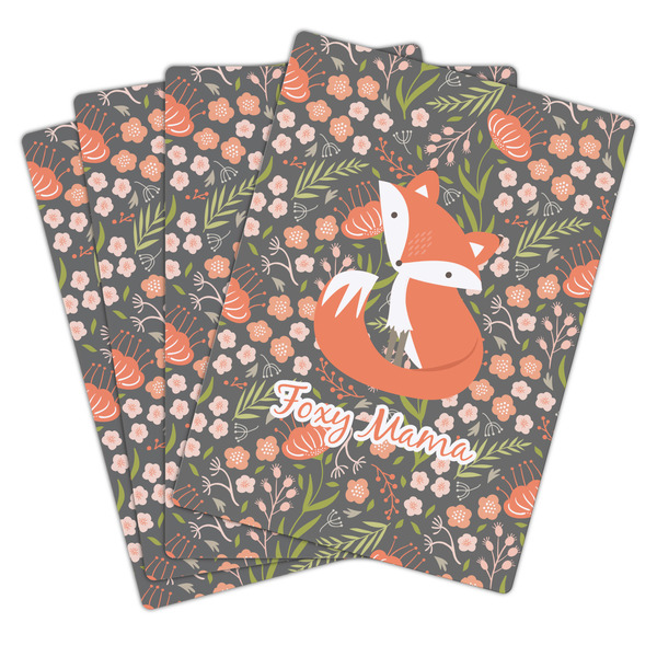 Foxy Mama Playing Cards - Hand Back View