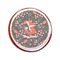 Foxy Mama Printed Icing Circle - Small - On Cookie