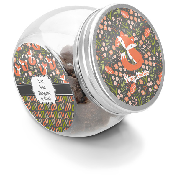 Custom Foxy Mama Puppy Treat Jar