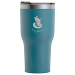 Foxy Mama RTIC Tumbler - Dark Teal - Laser Engraved - Single-Sided