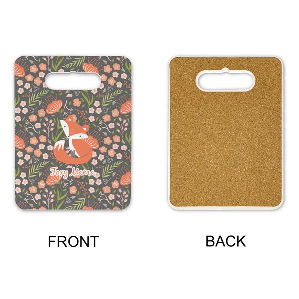 Foxy Mama Rectangle Trivet with Handle - APPROVAL