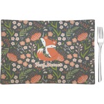 Foxy Mama Glass Rectangular Appetizer / Dessert Plate