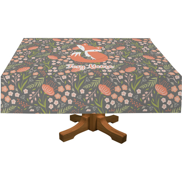 Foxy Mama Rectangular Tablecloths (Personalized)